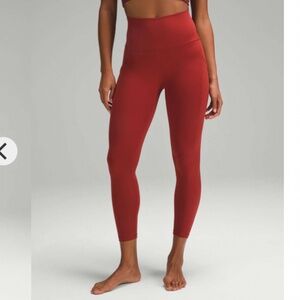 Lululemon Align High-Rise Pant with Pockets 25” in Terra Orange